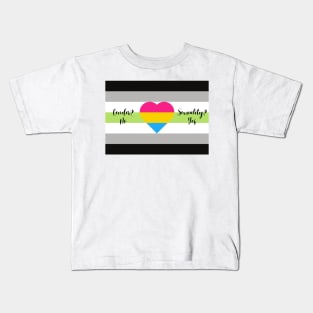 Agender and Pansexual Kids T-Shirt